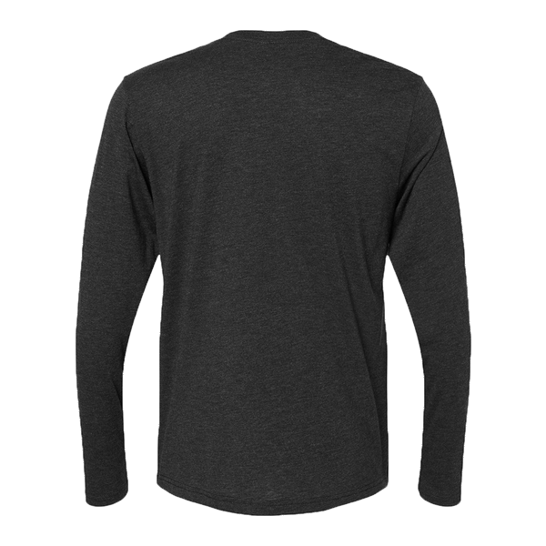 Next Level Men's Vintage Black Triblend Long-Sleeve Crew Tee