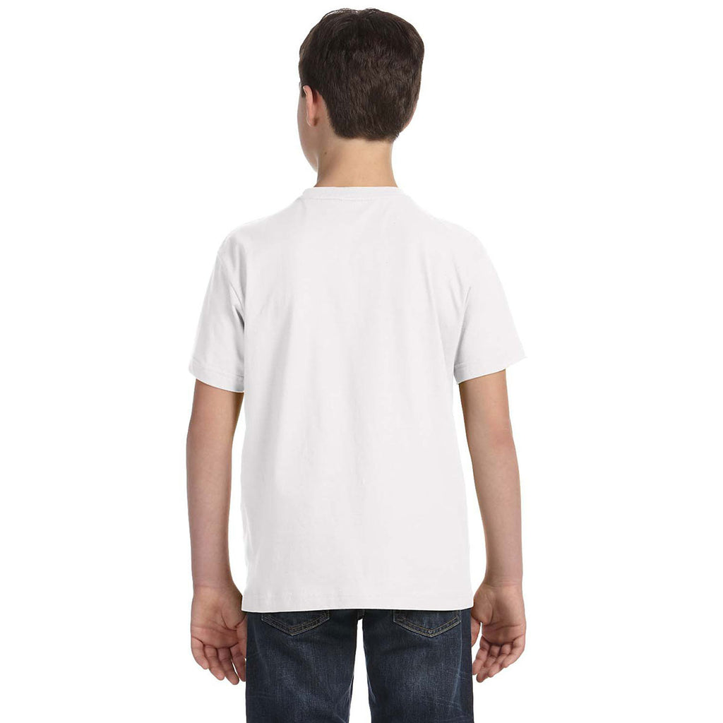 LAT Youth White Fine Jersey T-Shirt