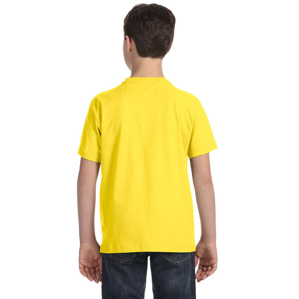 LAT Youth Yellow Fine Jersey T-Shirt