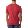 Next Level Men's Red CVC Tee with Pocket