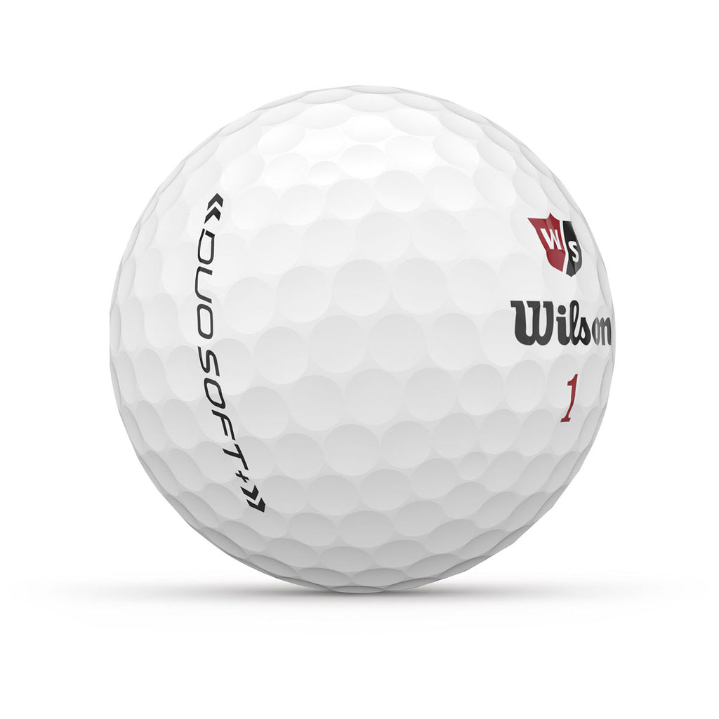 Wilson White Duo Soft Plus Golf Balls