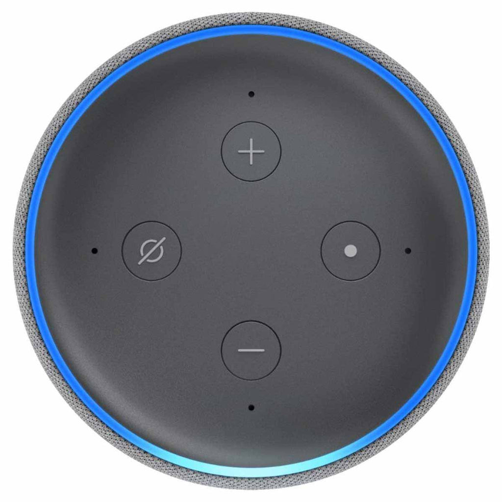 Amazon Heather Grey Echo Dot (3rd Generation) Smart Speaker with Alexa