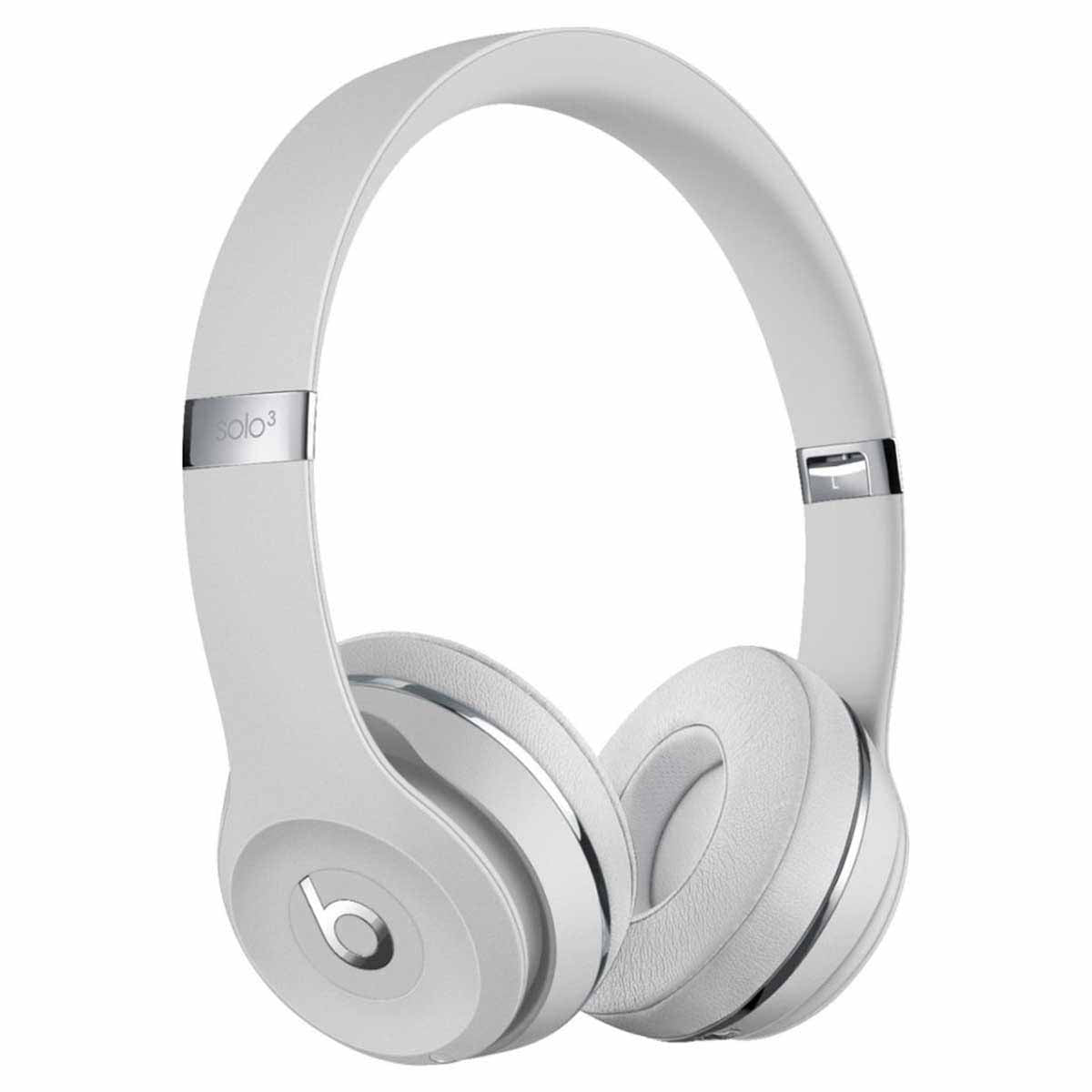 Beats by Dr. Dre Satin Silver Beats Solo3 Wireless Headphones
