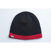 Pacific Headwear Black/Red Stock Hideout Beanie