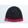 Pacific Headwear Black/Red Stock Hideout Beanie