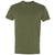Next Level Men's Military Green Premium Fitted Sueded Crew