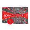 Callaway Red Superhot Bold 15 Ball Pack with Custom Logo