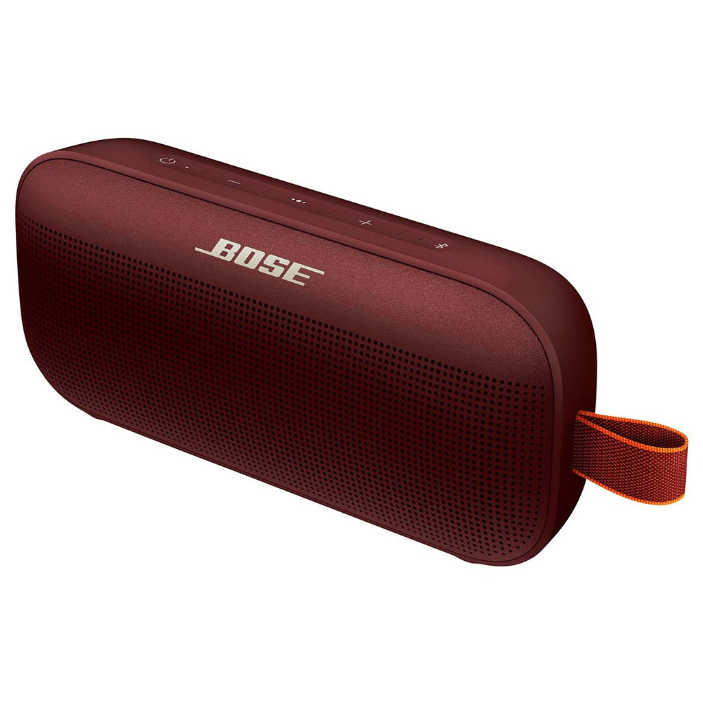 Bose Carmine Red SoundLink Flex Portable Bluetooth Speaker with Waterproof/Dustproof Design