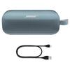 Bose Stone Blue SoundLink Flex Portable Bluetooth Speaker with Waterproof/Dustproof Design