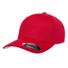 Flexfit Cool & Dry Red Pique Mesh Cap
