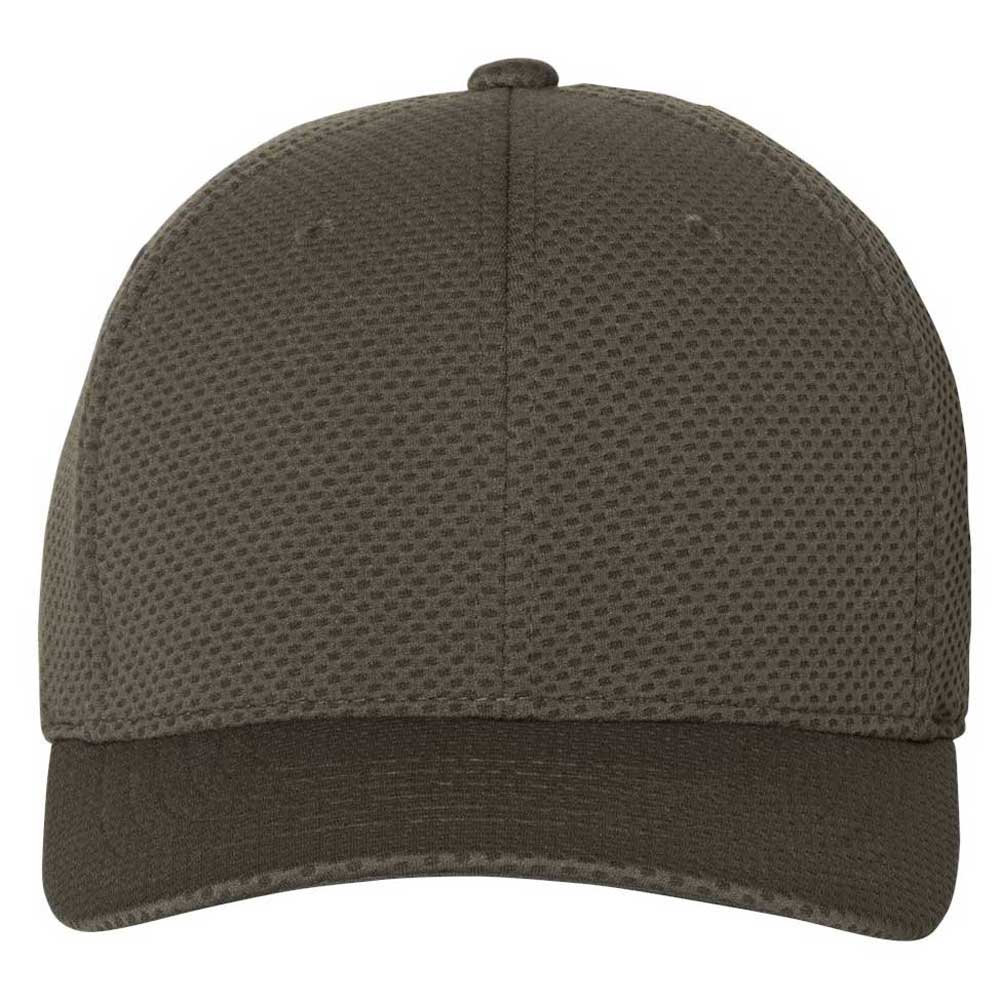 Flexfit Men's Dark Grey 3D Hexagon Stretch Jersey Cap