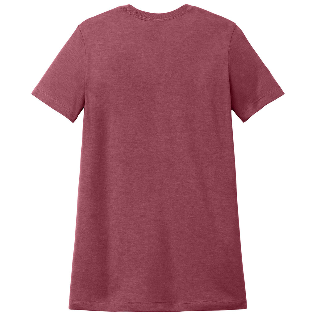 Gildan Women's Maroon Mist Softstyle CVC T-Shirt