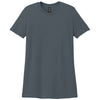 Gildan Women's Steel Blue Softstyle CVC T-Shirt