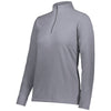 Augusta Sportswear Women's Graphite Micro-Lite Fleece 1/4 Zip Pullover