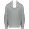 Augusta Sportswear Men's White/Grey Heather Three-Season Fleece Pullover Hoodie