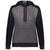 Augusta Sportswear Women's Carbon Heather/Black Three-Season Fleece Pullover Hoodie