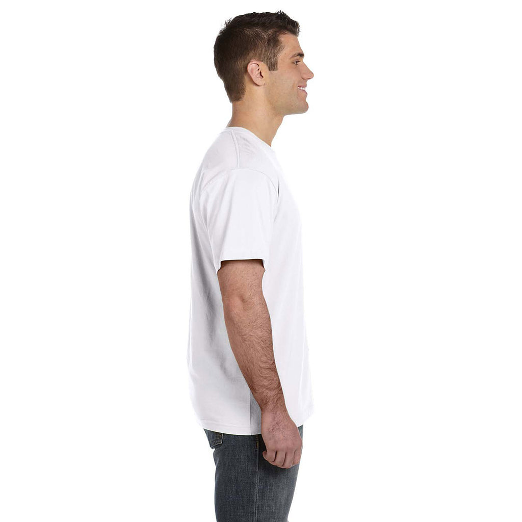 LAT Men's White Fine Jersey T-Shirt