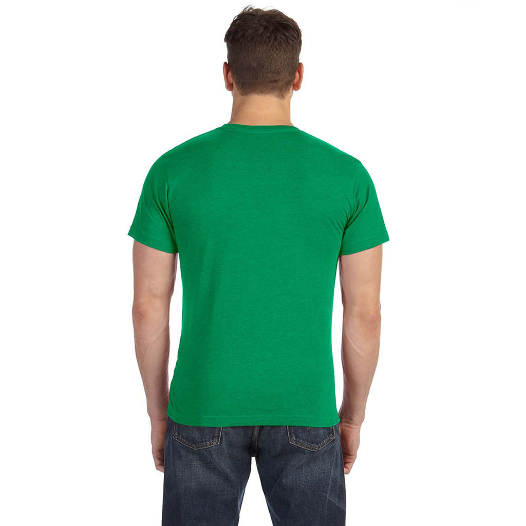 LAT Men's Vintage Green Fine Jersey T-Shirt