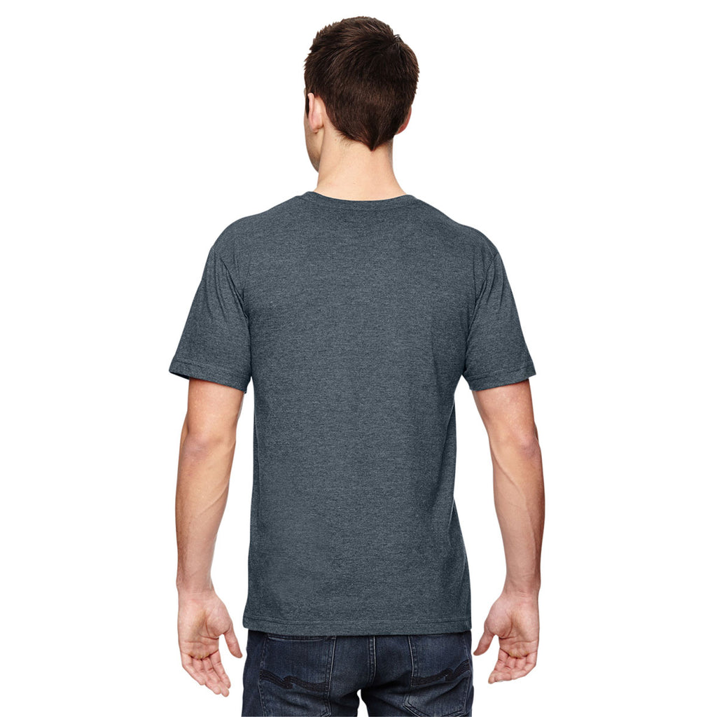 LAT Men's Vintage Navy Fine Jersey T-Shirt