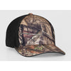 Pacific Headwear Break-Up-Country/Black Universal Fitted Camo Trucker Mesh Cap