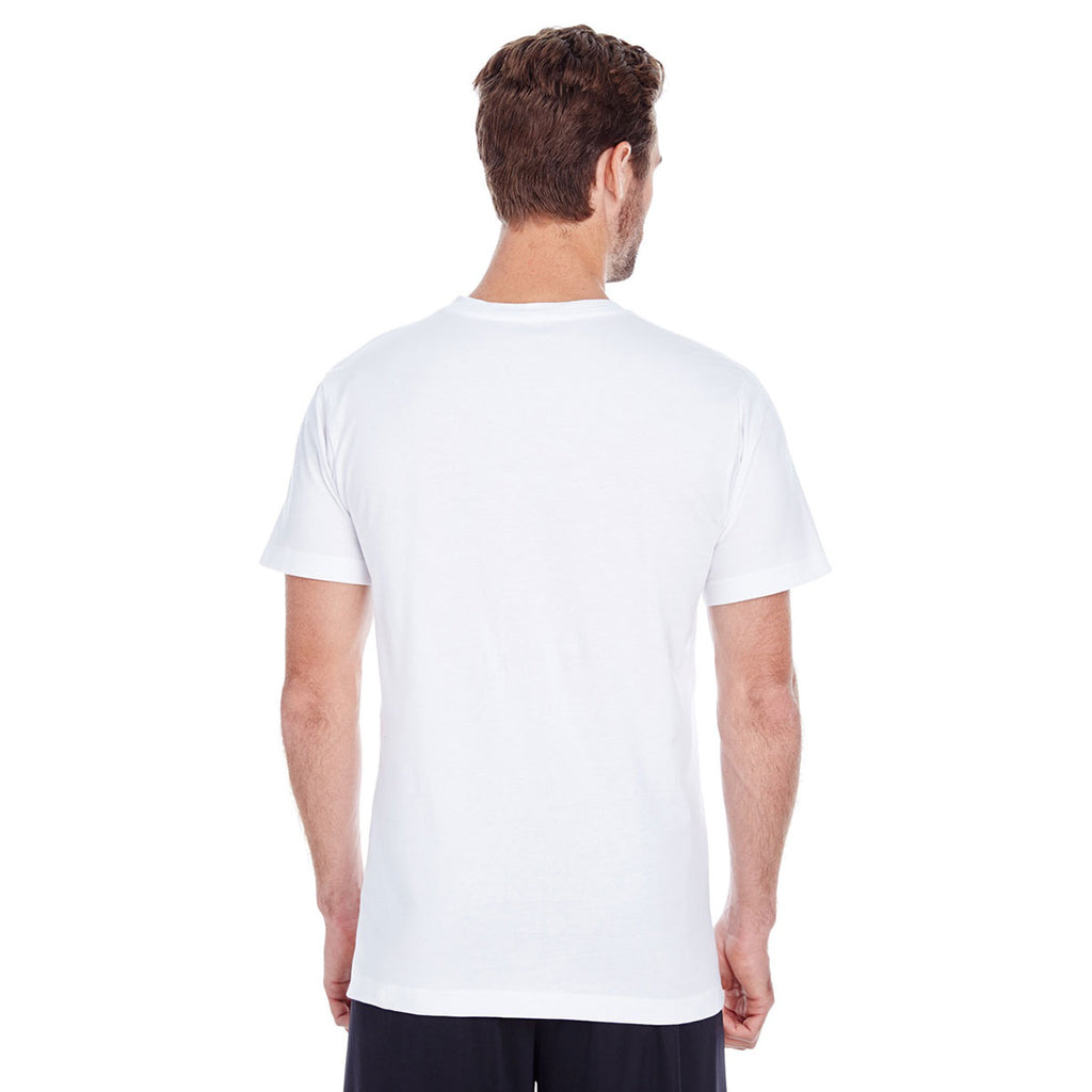 LAT Men's White Premium Jersey T-Shirt