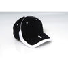 Pacific Headwear Black/White Universal M2 Performance Sideline Cap