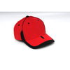 Pacific Headwear Red/Black Universal M2 Performance Sideline Cap