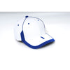 Pacific Headwear White/Royal Universal M2 Performance Sideline Cap