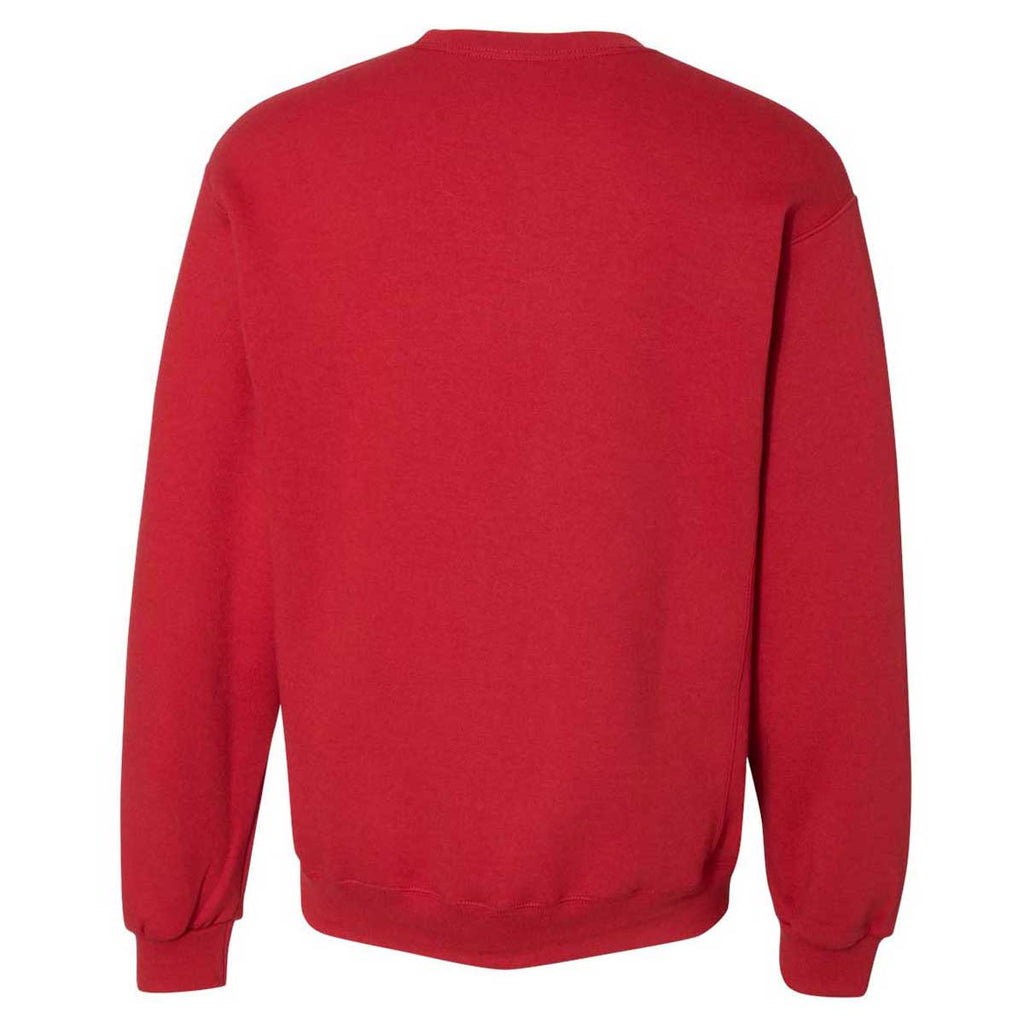 Russell Athletic Men's True Red Dri Power Crewneck Sweatshirt