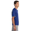 Russell Athletic Men's Royal/Rock Dri-Power T-Shirt with Colorblock Inserts