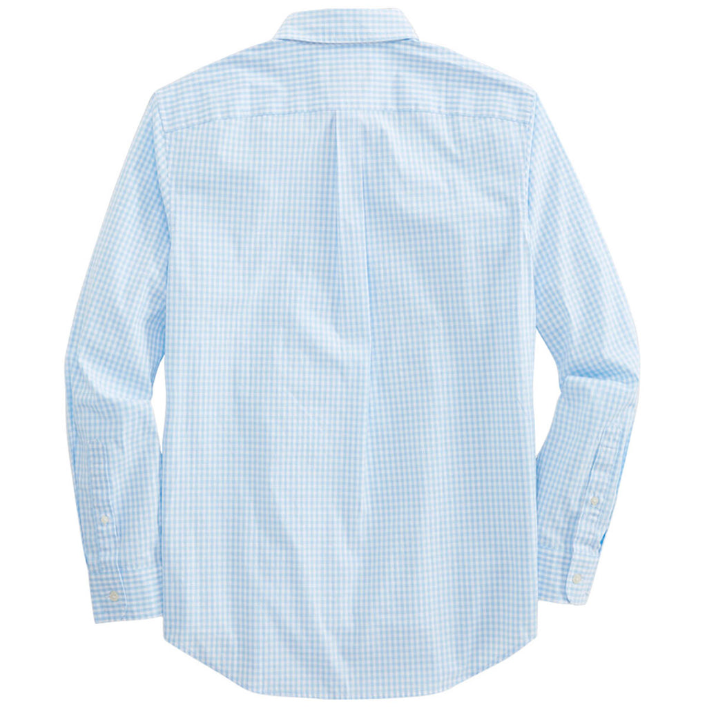 Vineyard Vines Men's Jake Blue Classic Fit Arawak Gingham Murray Shirt
