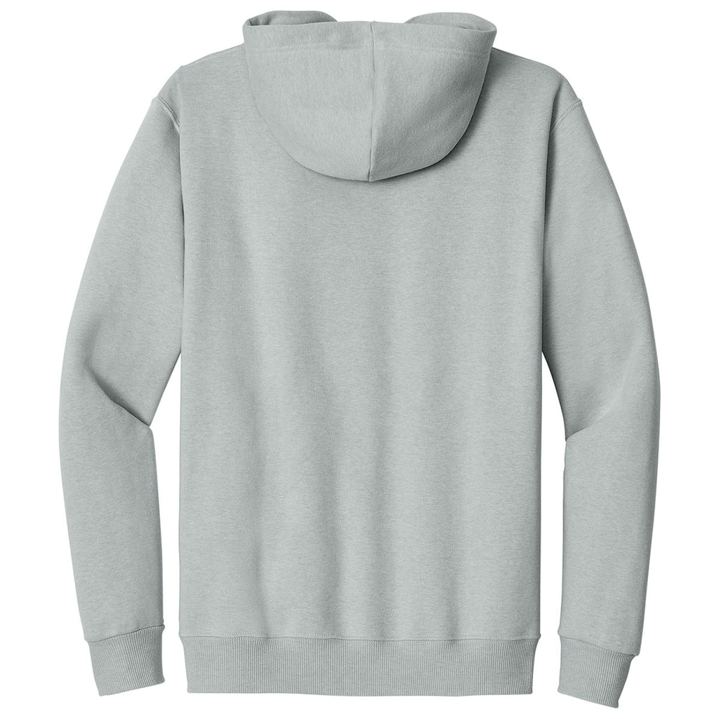 Jerzees Men's Frost Grey Heather Eco Premium Blend Pullover Hooded Sweatshirt
