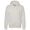 Jerzees Men's Sweet Cream Heather Eco Premium Blend Ring-Spun Hooded Sweatshirt