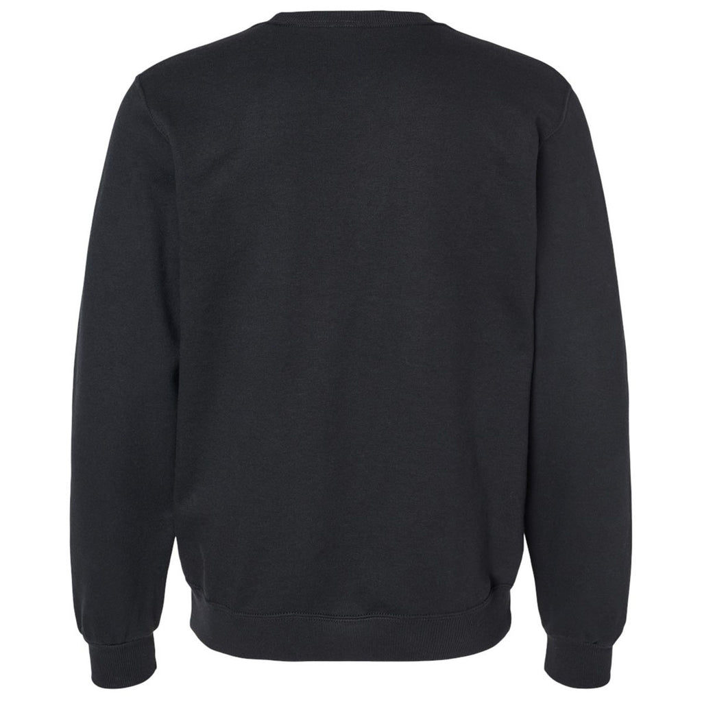 Jerzees Men's Black Ink Eco Premium Blend Ring-Spun Crewneck Sweatshirt