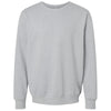 Jerzees Men's Frost Grey Heather Eco Premium Blend Ring-Spun Crewneck Sweatshirt