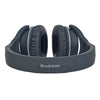 Brookstone Black Bluetooth Compact Wireless Headphones