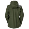 Helly Hansen Women's Army Green Luna Rain Jacket