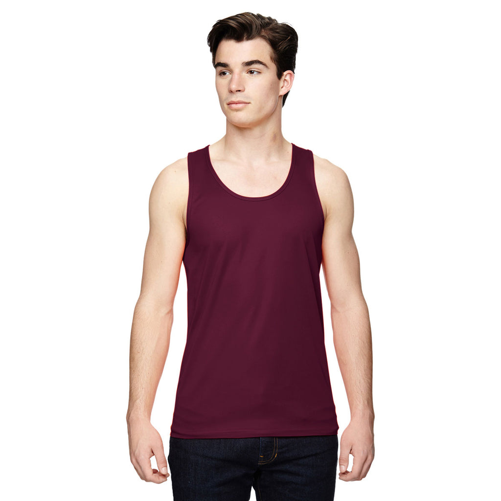 Augusta Sportswear Men's Maroon Training Tank
