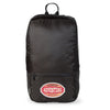 Brookstone Black Dash Packable Travel Backpack