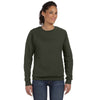 Anvil Women's City Green Crewneck Fleece Sweatshirt