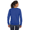 Anvil Women's Royal Blue Crewneck Fleece Sweatshirt