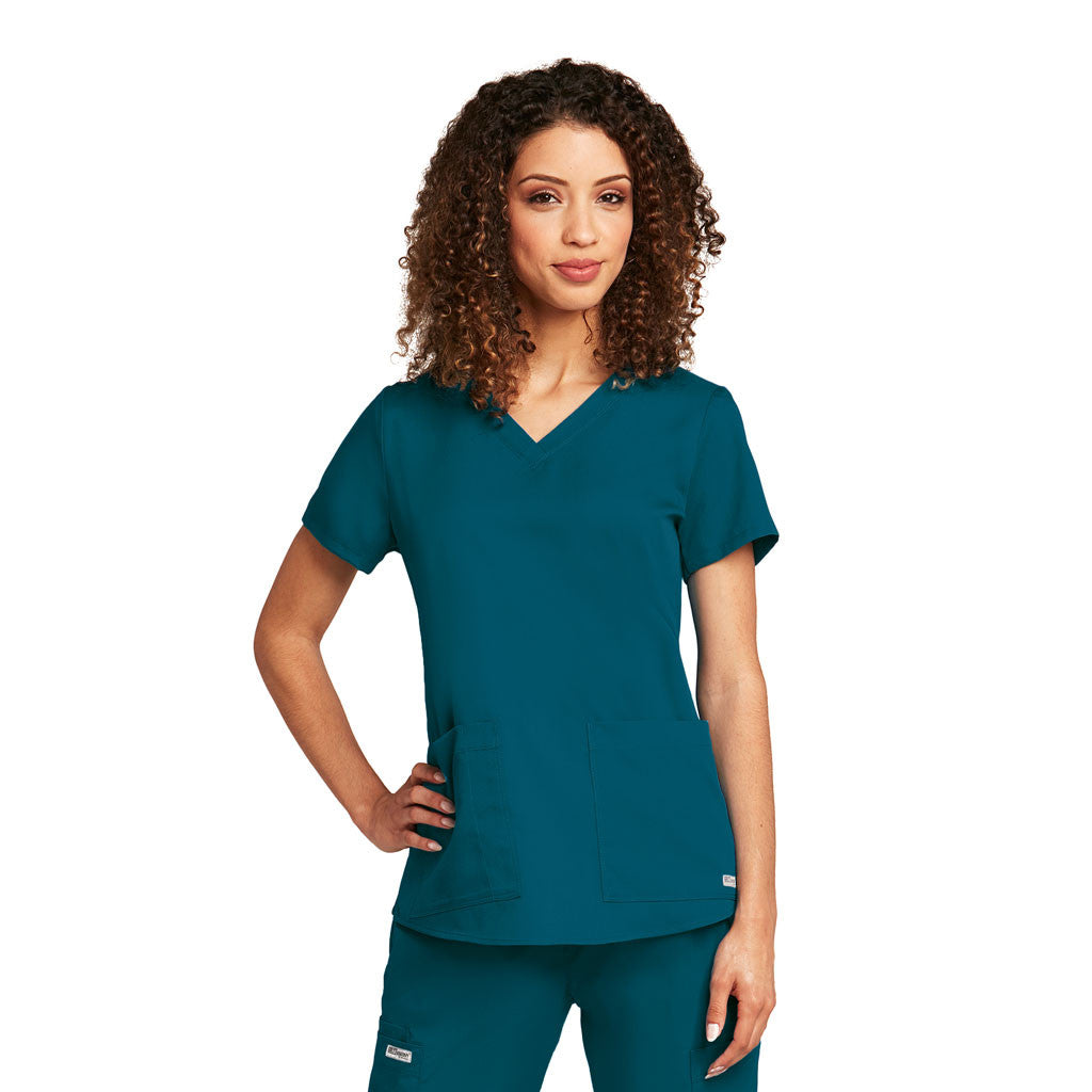 Grey's Anatomy Women's Bahama V-Neck Top