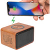 Leed's Wood Bluetooth Speaker with Wireless Charging Pad