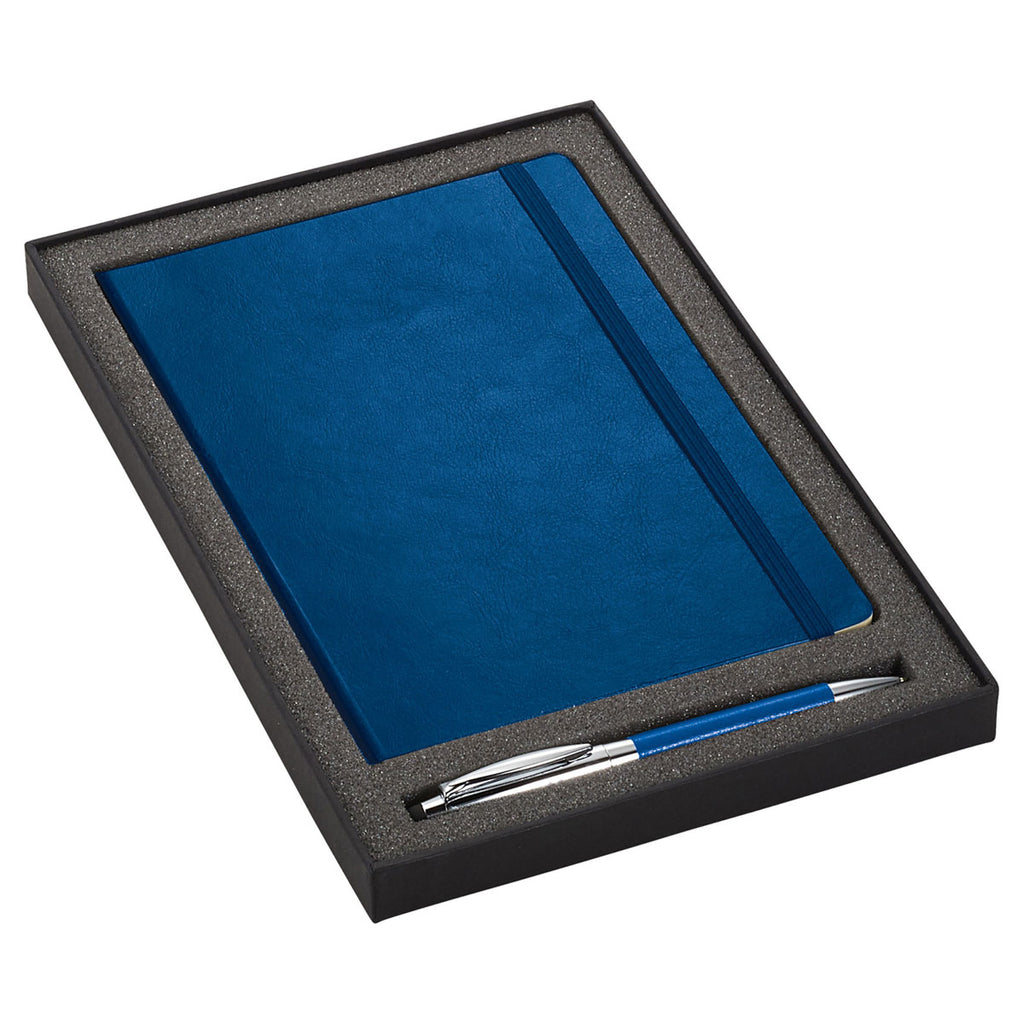 JournalBooks Blue Abruzzo Soft Bound Bundle Gift Set