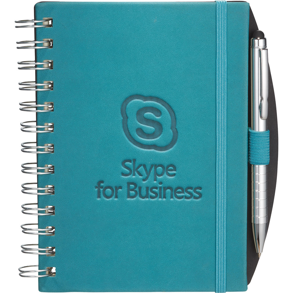JournalBooks Turquoise Revello Spiral Bundle Set