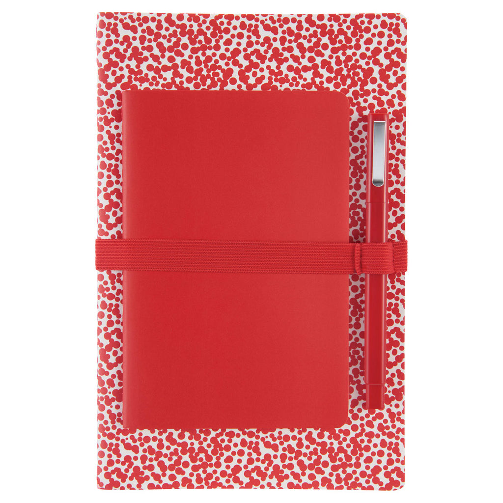 JournalBooks Red Mezzo Saddlestitch JournalBook Bundle Set