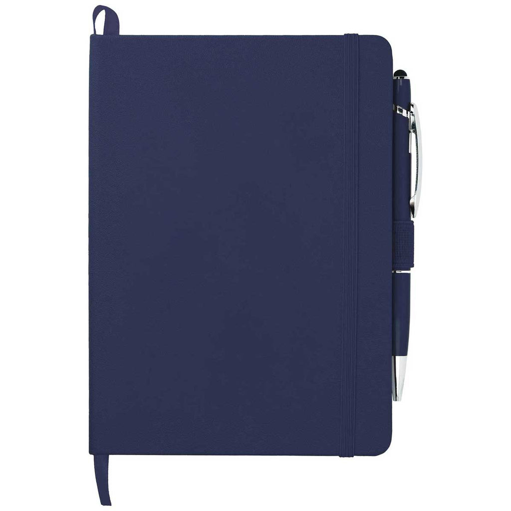 JournalBook Navy 5" x 7" Firenze Hard Bound Notebook Bundle Set