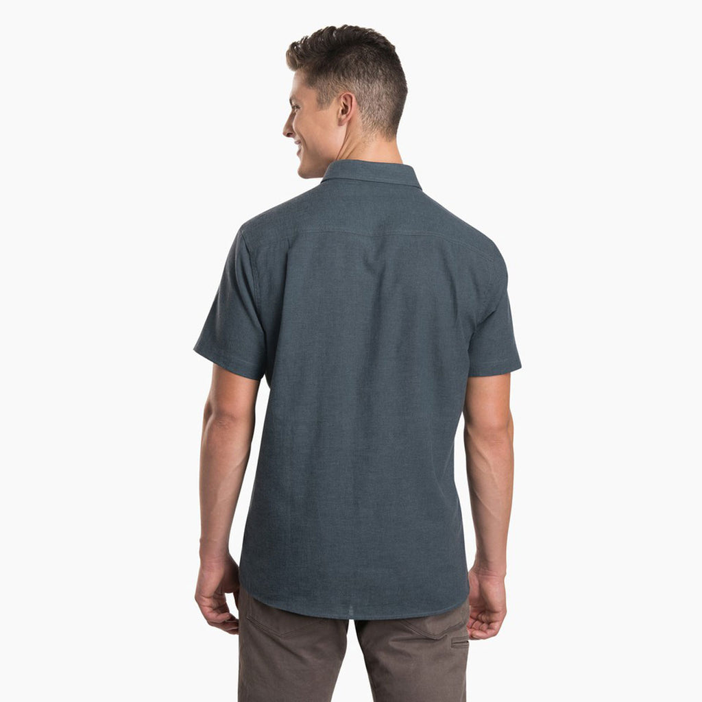 KUHL Men's Midnight Skorpio Short Sleeve Shirt