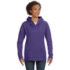 Anvil Women's Heather Purple Hooded French Terry Sweatshirt