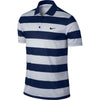 Nike Men's Midnight Navy/Grey Victory Bold Stripe Polo